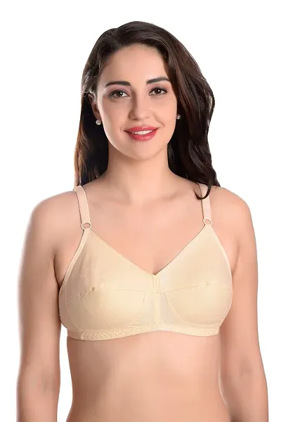 Featherline Pure Cotton Non Padded Perfect Fitted Women's Everyday Bras