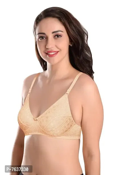 Featherline Casual Lace Non Padded Non Wired Women's T-Shirt Bras-thumb3