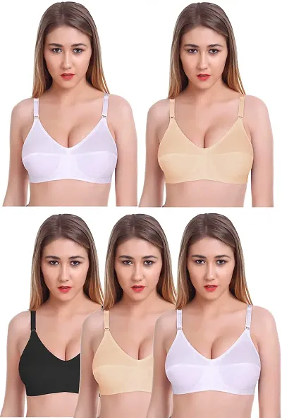 Vanila C Cup Lingerie with PC Interlock Cloth Comfortable Everyday (Size  36, Pack of 2) Women Everyday Non Padded Bra - Buy Vanila C Cup Lingerie  with PC Interlock Cloth Comfortable Everyday (