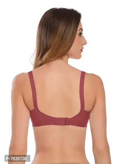 Featherline Poly Cotton M Frame Non-Padded Full Coverage Women's Minimizer Bra-thumb2