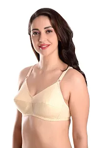 Featherline Pure Cotton Non Padded Perfect Fitted Women's Everyday Bras-thumb2