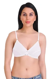 Featherline Non Padded Non Wired Regular Women's Front Open T-Shirt Bra-thumb1