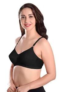 Featherline Pure Cotton Non Padded Non Wired Perfect Fitted Women's Everyday Bras-thumb2