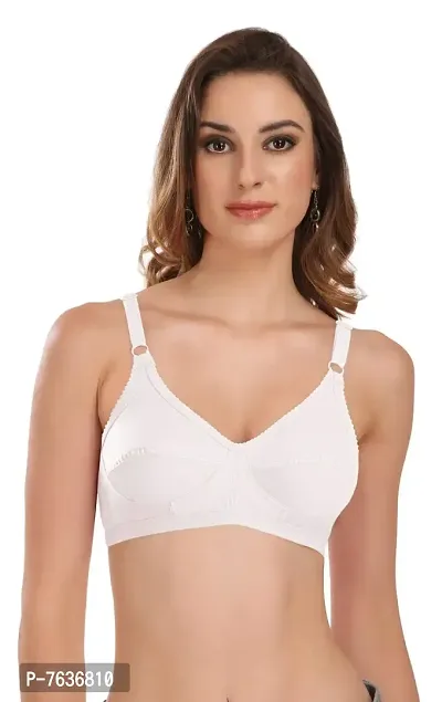 Featherline Cotton Non Padded Non Wired Full Coverage Women's Everyday Bra