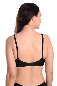 Featherline Pure Cotton Non Padded Non Wired Perfect Fitted Women's Everyday Bras-thumb1