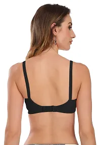 Featherline Cotton Non Padded Non Wired Full Coverage Women's Everyday Bra-thumb1