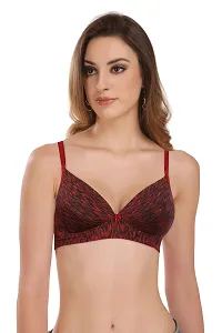 Featherline Printed Plunge Neck Padded Multiway Women's T-Shirt Bra-thumb3