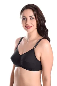 Featherline Pure Cotton Non Padded Perfect Fitted Women's Everyday Bras-thumb2