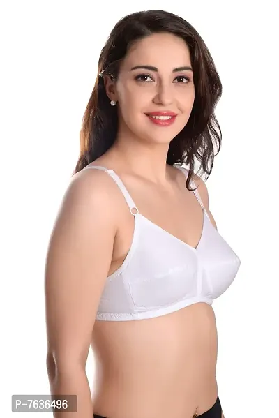 Featherline Pure Cotton Non Padded Perfect Fitted Women's Everyday Bras-thumb5