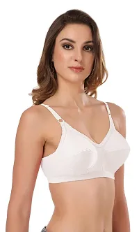 Featherline Cotton Non Padded Non Wired Full Coverage Women's Everyday Bra-thumb3