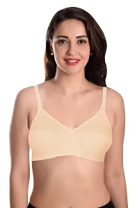 Featherline Cotton Non Padded Non Wired Women's Everyday Bras (Cotton Straps)-thumb3