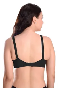 Featherline Cotton M Frame Two Section Cup Design Non Padded Non Wired Full Coverage Women's Everyday Bra-thumb1