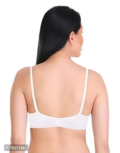 Featherline Non Padded Non Wired Everyday Womens Front Open T-Shirt Bras-thumb2