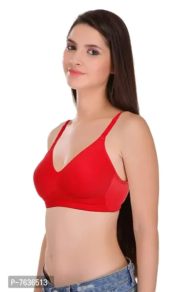 Featherline Seamless Bust Controller Multiway Non Padded T-Shirt Bra-thumb3