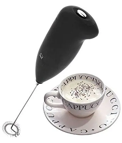 Maharaj Mall Electric Milk Frother Handheld Milk Wand Mixer Frother for Latte Coffee Hot Milk, New Sleek Design Hand Blender, Foamer/Frother/Whisker- for Caffe Latte, Espresso, Cappuccino, Milkshakes