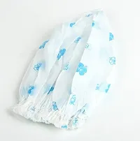 Maharaj Plastic Reusable Elastic Shower Cap for Adults and Children (Free Size, Multicolour)-thumb3