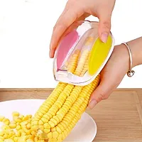 Maharaj Mall Plastic Corn Kernel Stripper Peeler Cutter Seeds Remover-thumb1