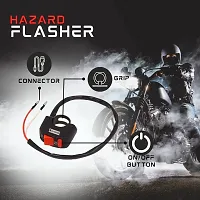 Grandbiker Bike Hazard Flasher 18 Different Patterns Flasher With Switch for Yamaha R15V3-thumb2