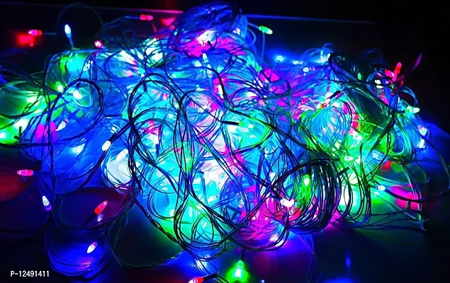 aarchi's Shoppe Diwali Decorative LED String Lights Serial Bulbs - Multi Color 25 Meter-thumb4