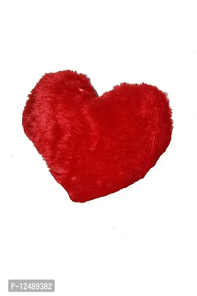 Shri Sai Heart Shaped Pillow, Soft Cushion Pillow in Red Big 50 CM (50 CM X 40 CM X 10 CM )-thumb2