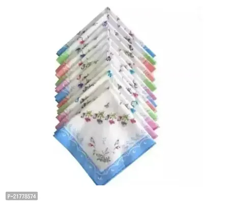 Trandy Attractive Women Fashion Hanky Pack Of 12