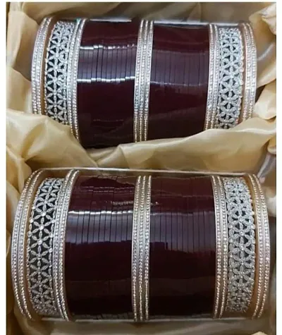 Elegant Plastic Bangles Set For Women Pack Of 1