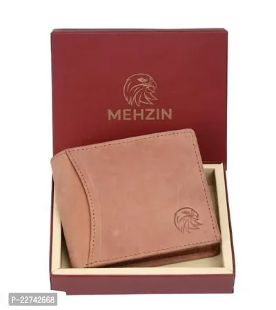 Stylish Solid Khaki Wallet For Men