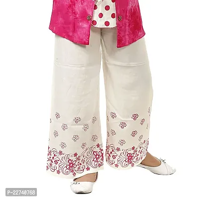 Stylish Fancy Designer Cotton Clothing Set For Kids Girls Pack Of 2-thumb3