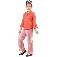 Stylish Fancy Designer Cotton Clothing Set For Kids Girls Pack Of 2-thumb4