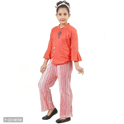 Stylish Fancy Designer Cotton Clothing Set For Kids Girls Pack Of 2-thumb5