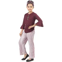 Stylish Fancy Designer Cotton Clothing Set For Kids Girls Pack Of 2-thumb4
