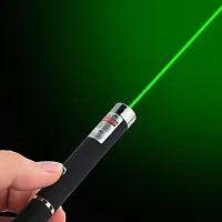 Powerful Green Laser Light Pen Beam for Presentation with Adjustable Cap to Change Project Design | 2000 Metres Laser Pointer Pen, Long Range | Extra Disco Light Effect-thumb3