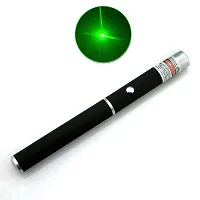 Powerful Green Laser Light Pen Beam for Presentation with Adjustable Cap to Change Project Design | 2000 Metres Laser Pointer Pen, Long Range | Extra Disco Light Effect-thumb2