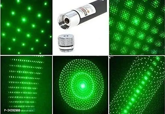 Ultra Powerful Green Laser Light Pen Beam for Presentation with Adjustable Cap to Change Project Design | 2000 Metres Laser Pointer Pen, Long Range | Extra Disco Light Effect-thumb4