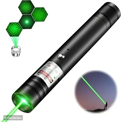 Laser Light USB Rechargeable Green Laser Pointer, 2000 Metres Laser Pointer High Power Pen, Cat Laser Toy, Long Range Green Laser Pointer for Presentations, Stargazing, Hiking (Green Light)