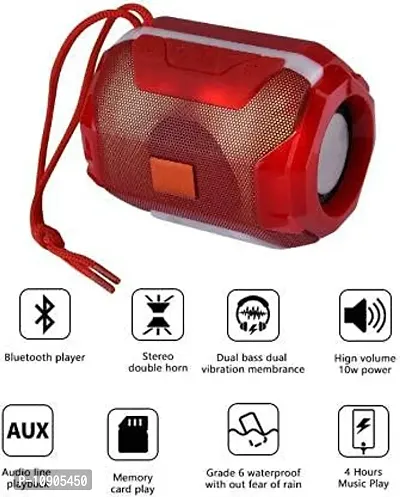 Premium Quality Portable Bluetooth Speaker Dynamic Thunder Sound with High Bass 10 W Bluetooth Speaker-Multicolour-thumb3
