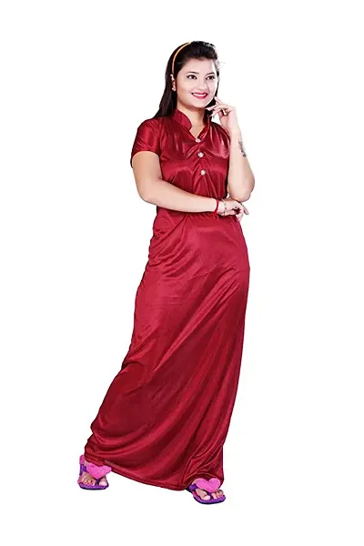 Hot Selling Satin Night Suits Women's Nightwear 