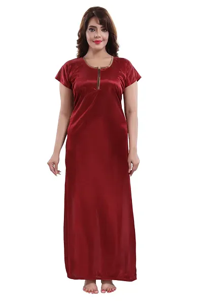 Women's Satin Nighty for night wear