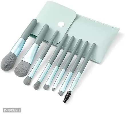 Makeup Brush Set 8Pcs Mini With Storage