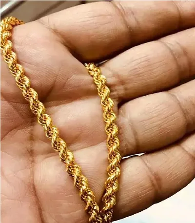 Golden Brass Chain For Men