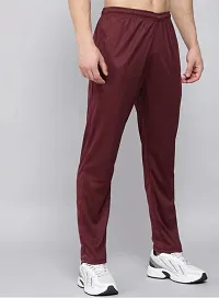 Classic Lycra Solid Track Pant For Men-thumb2