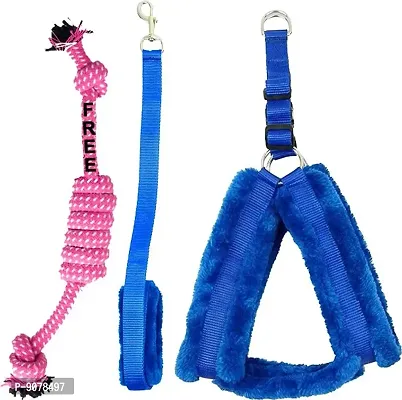 YouHaveDeal Dog Harness  Leash Small (Size - 0.75) With Free Rope Toys.