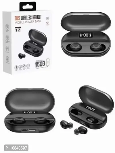 2 TWS True Wireless Earbud Headset With Power Bank Hi-Sound Quality-thumb3