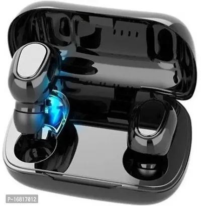 wsL21 Mini Wireless Bluetooth Headset / Earphone Bluetooth Headsetnbsp;nbsp;(Black, True Wireless)-thumb0