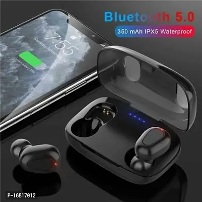 wsL21 Mini Wireless Bluetooth Headset / Earphone Bluetooth Headsetnbsp;nbsp;(Black, True Wireless)-thumb4