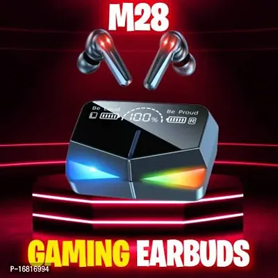 nbsp;M28 Wireless Headphones Bluetooth 5.0 Earphones HIFI Stereo Earbuds Waterproof Bluetooth Gaming Headsetnbsp;nbsp;(Black, True Wireless)-thumb0