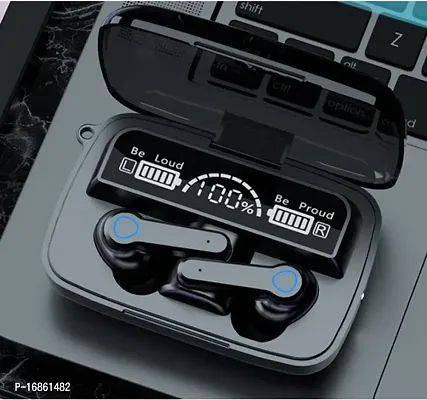 M19 TWS Wireless Headphones with Touch Control Gaming Bluetooth In Ear Earphone Bluetooth Headsetnbsp;nbsp;(Black, True Wireless)-thumb4