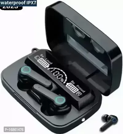 india New Edition TWS M19 Gaming Earbuds Bluetooth5.0 Wireless LED Digital DisplayN9 Bluetooth Headsetnbsp;nbsp;(Black, True Wireless)-thumb0