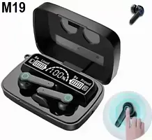 Exclusive Edition M19 Wireless Headphone with Powebank Touch J2 Bluetooth Headsetnbsp;nbsp;(Black, True Wireless)-thumb3