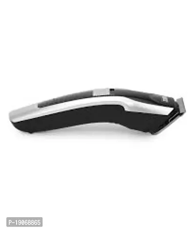 Heavy Trimmer Stainless Steel Sharp Blade Beard Shaver (Black)-thumb2